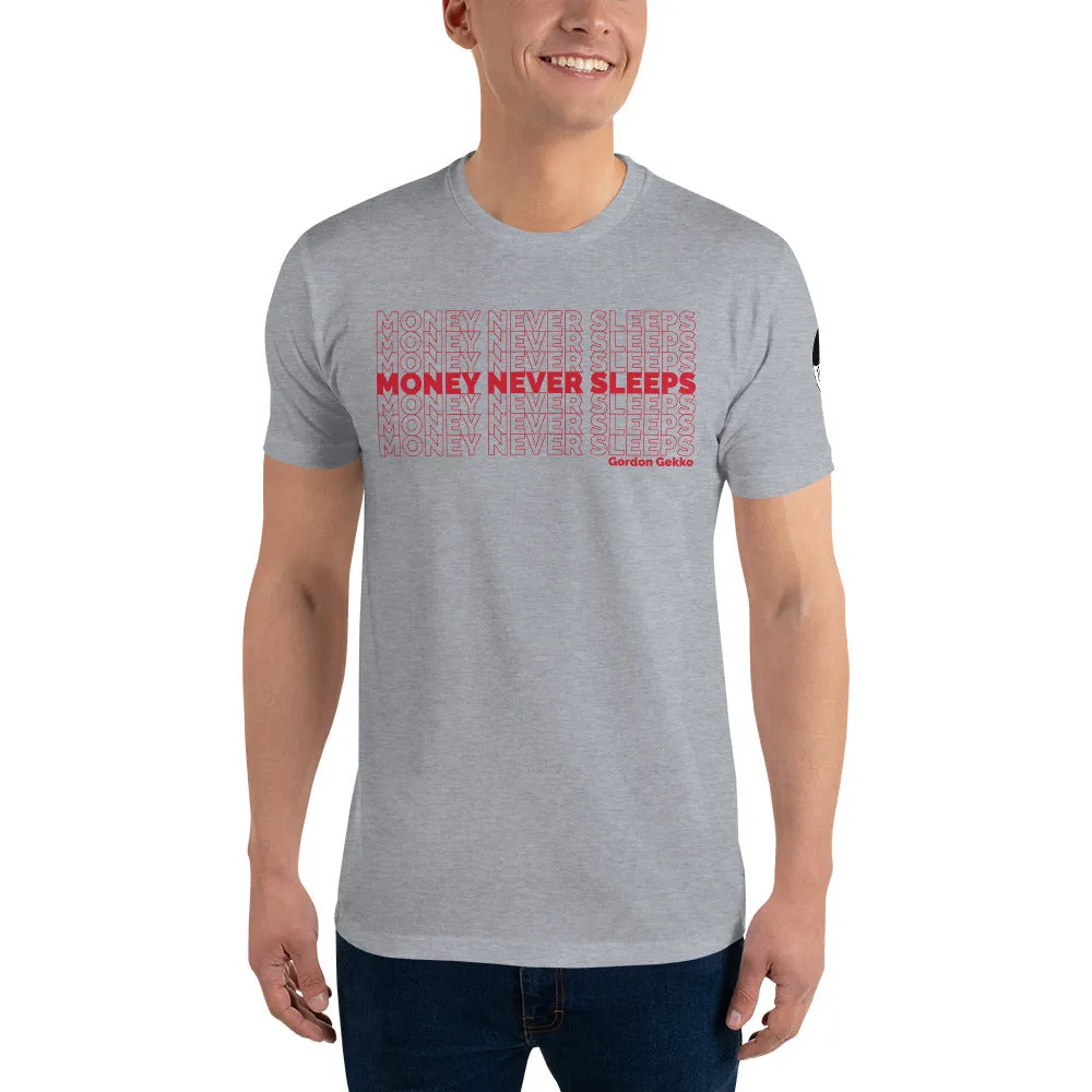 Gecko "Money Never Sleeps" T-shirt