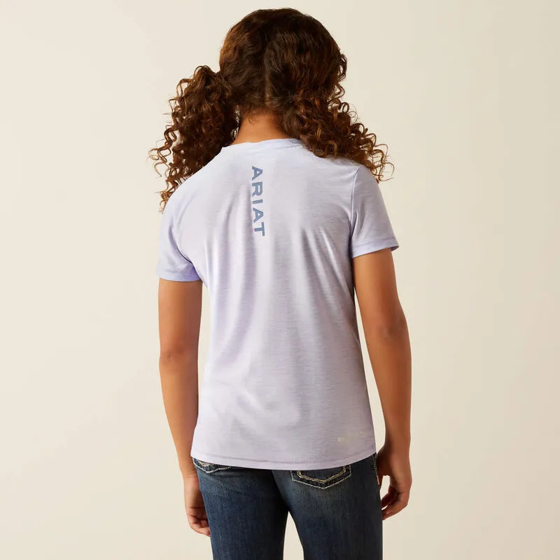 Girl's Ariat Laguna Top - Lavender