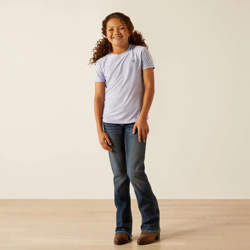 Girl's Ariat Laguna Top - Lavender
