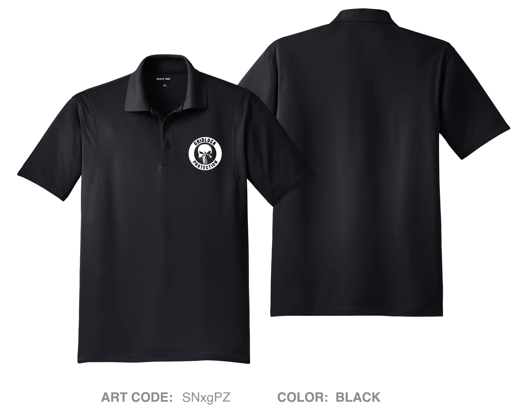 Gridlock protection Hi-Tech Performance Men's SS Polo - SNxgPZ