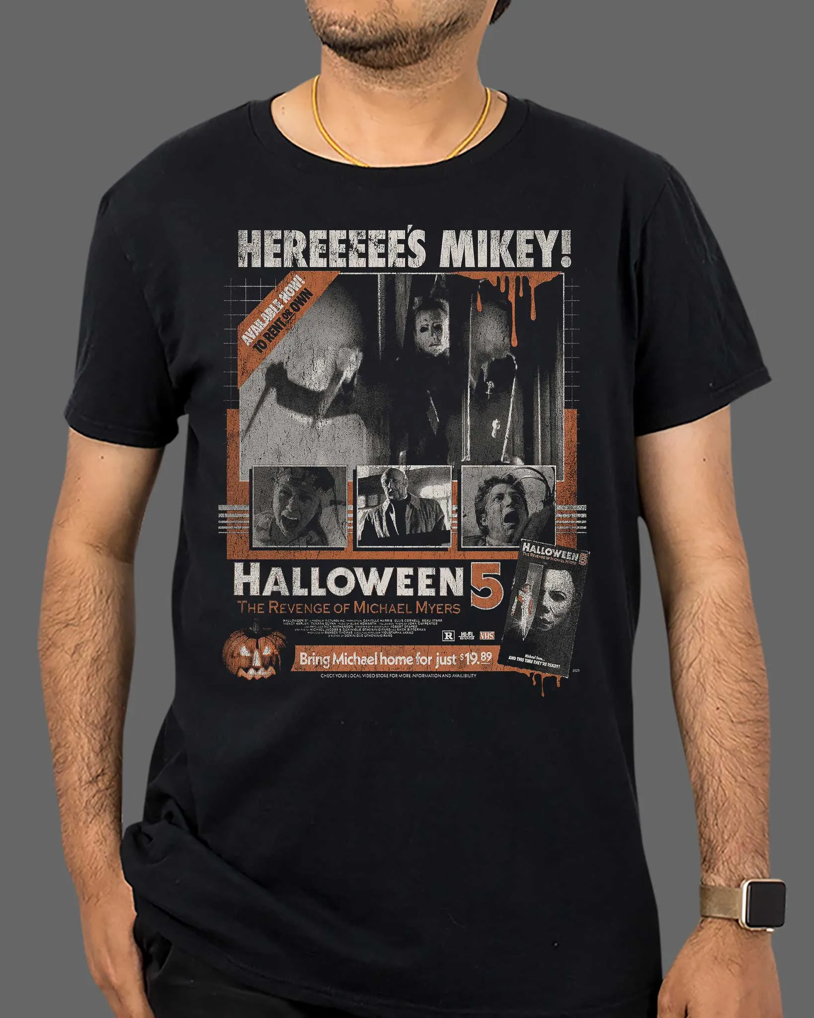 Halloween 5 on Videocassette