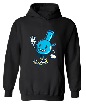 Happy cartoon smoke pipe hoodie
