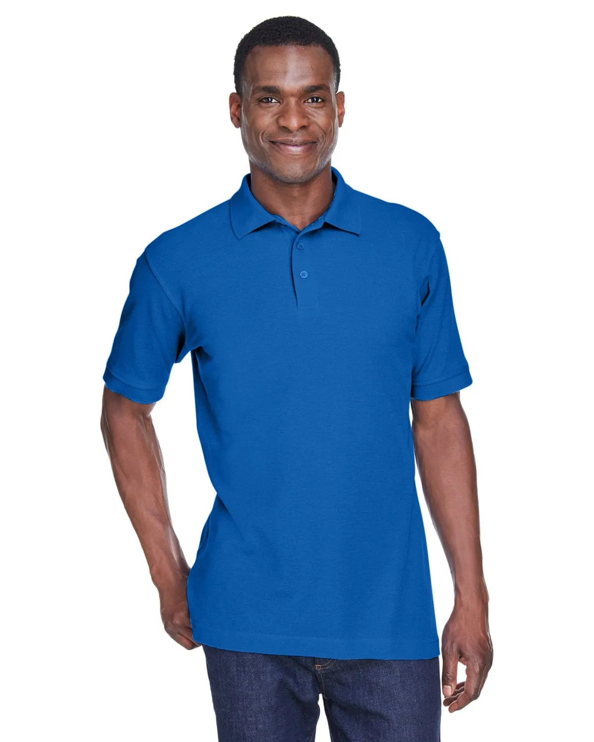Harriton Blend-Tek Polo Shirt