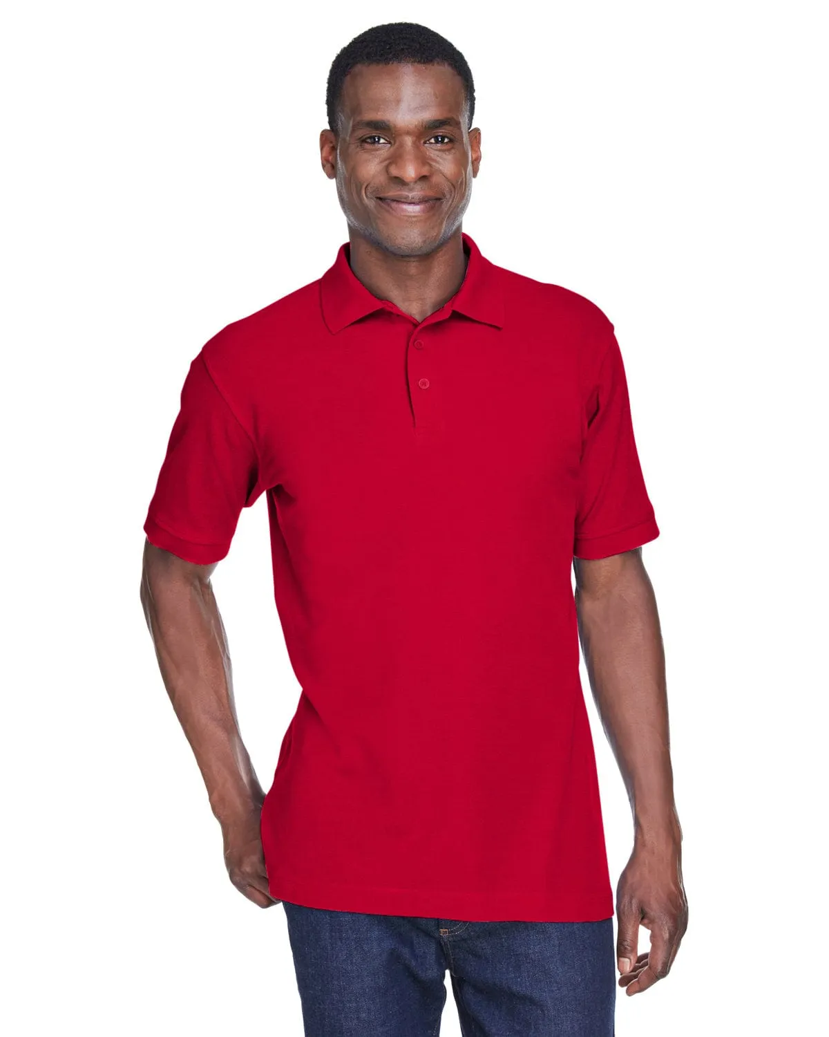 Harriton Blend-Tek Polo Shirt