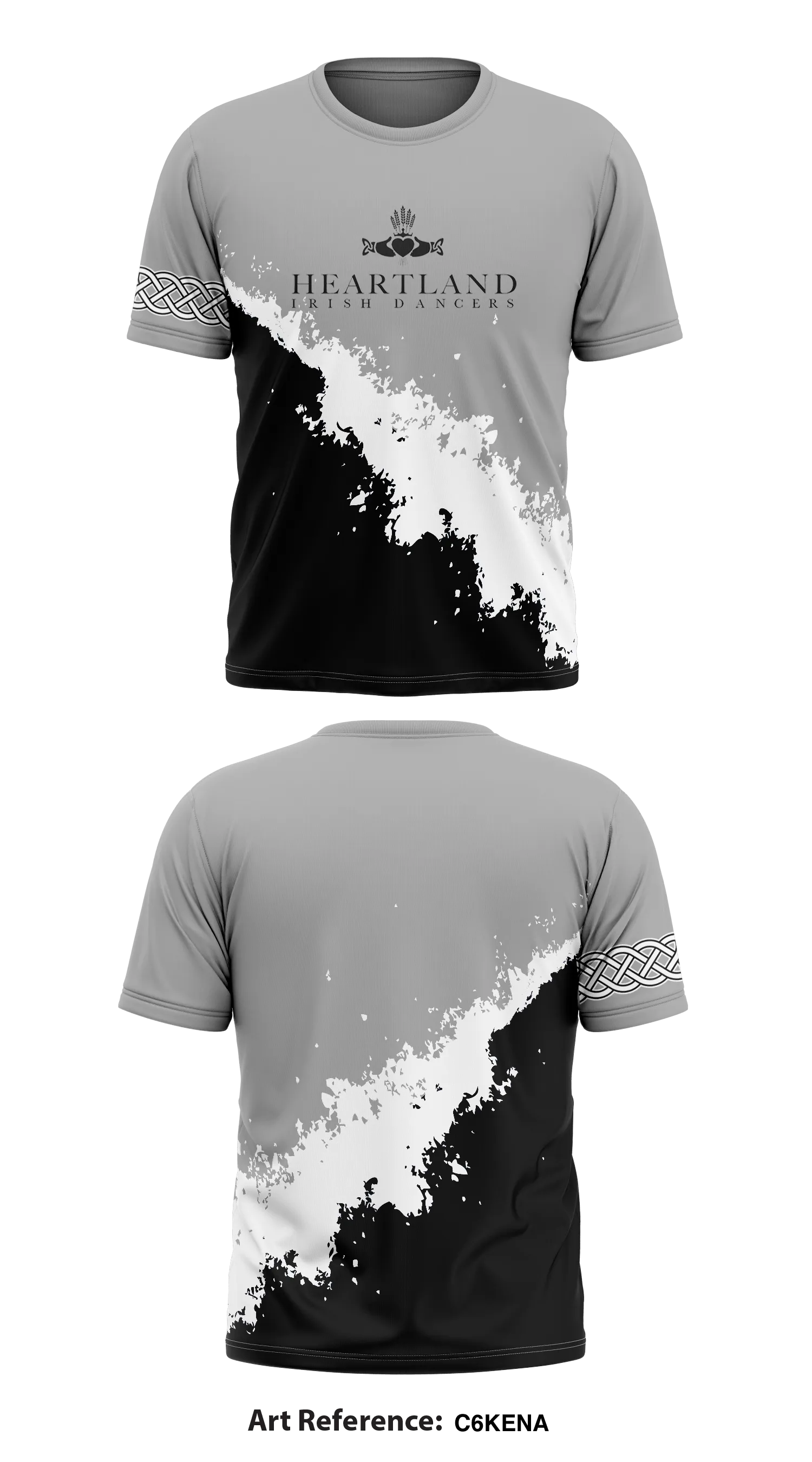 Heartland Irish Dance Core Men's SS Performance Tee - c6Kena