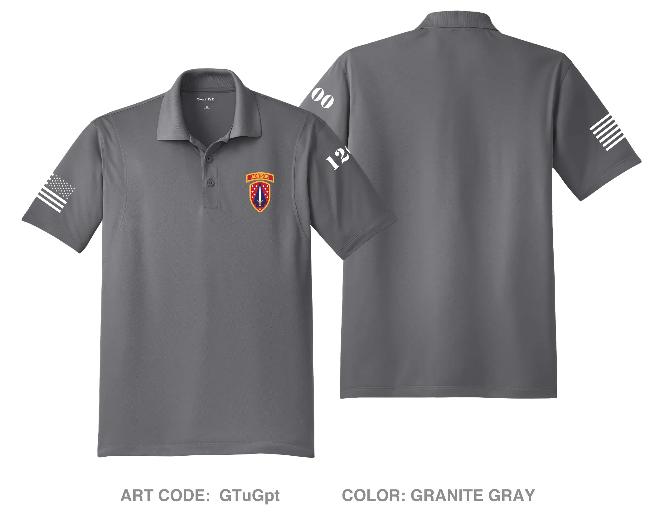 HHC, 2BN, 1SFAB DTF Performance Men's SS Polo - GTuGpt