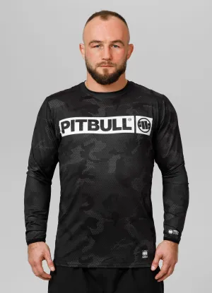 Hilltop II - All Black Camo Mesh Longsleeve Performance Pro Plus Net Camo
