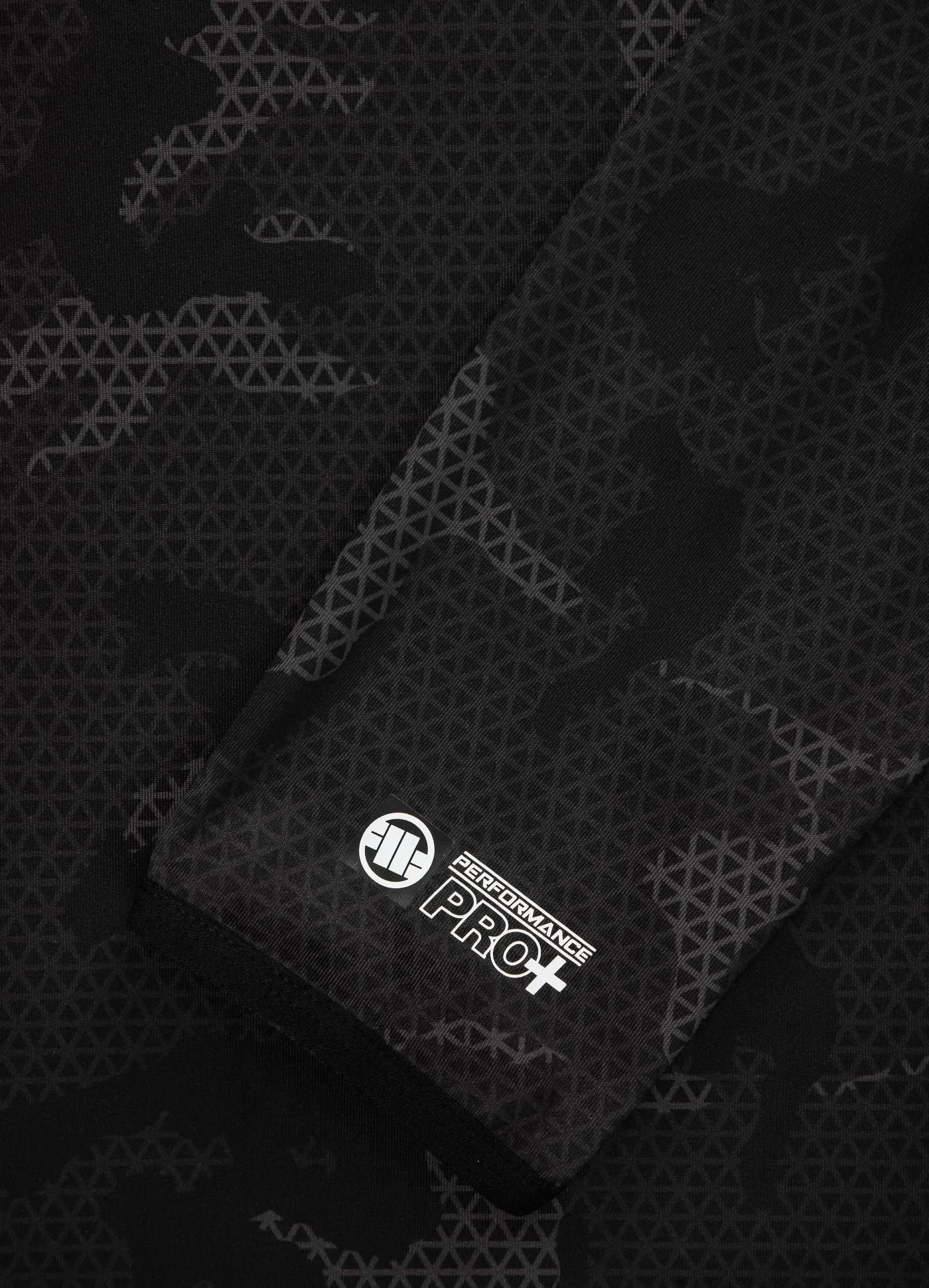 Hilltop II - All Black Camo Mesh Longsleeve Performance Pro Plus Net Camo