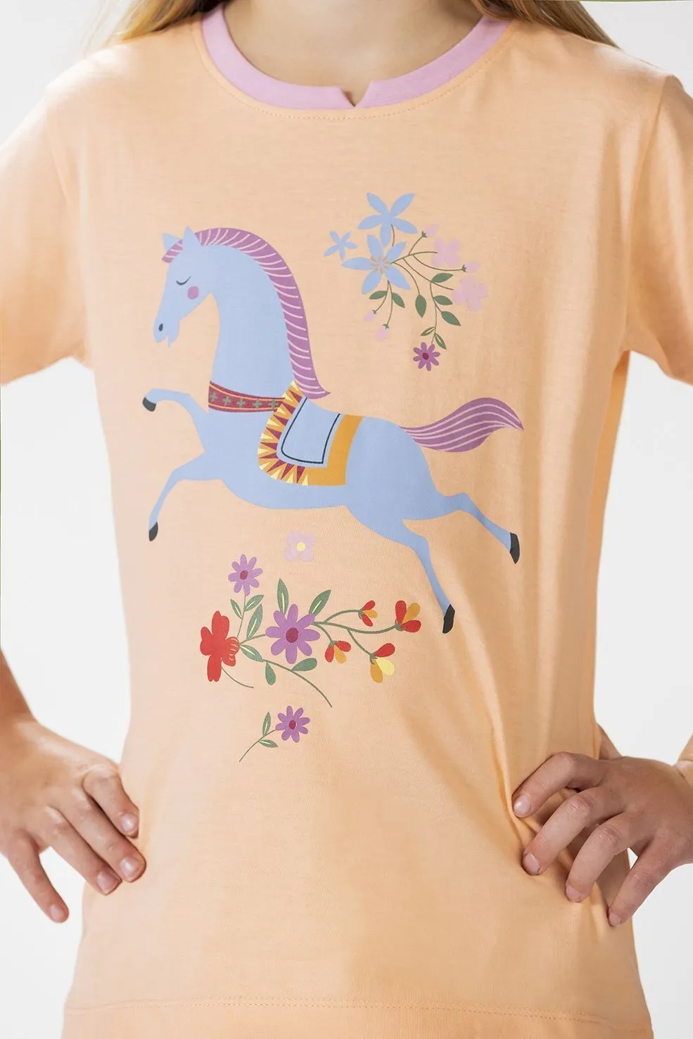 HKM Tshirt Flower Pony