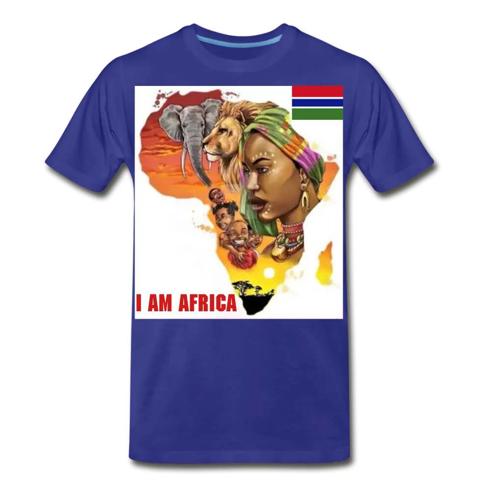 I Am Africa Men's Premium Custom T-Shirts T-Shirts