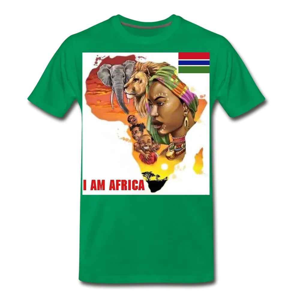 I Am Africa Men's Premium Custom T-Shirts T-Shirts