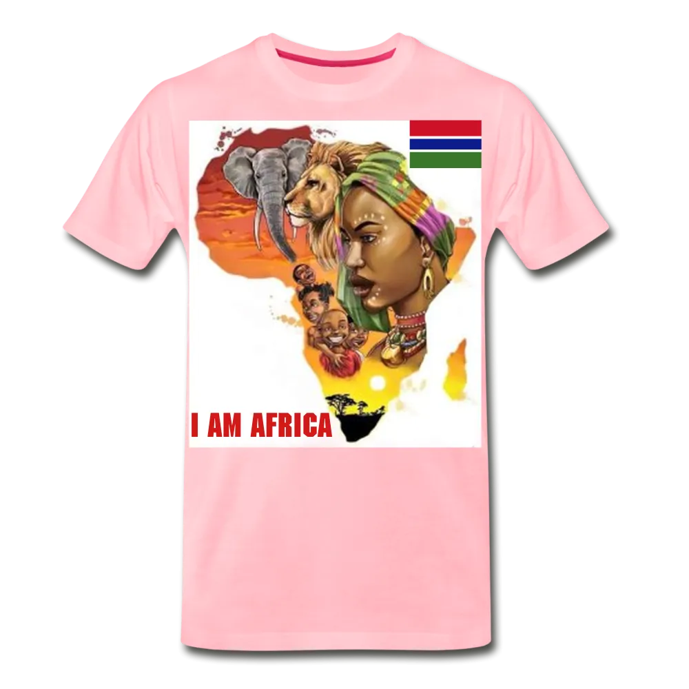 I Am Africa Men's Premium Custom T-Shirts T-Shirts