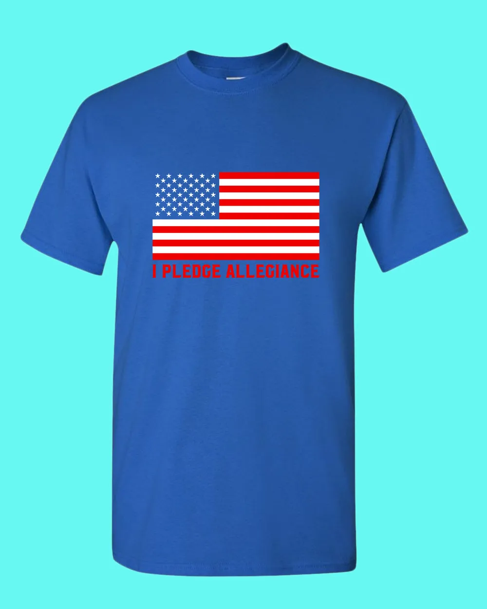 I Pledge Allegiance T-shirt American T-shirt