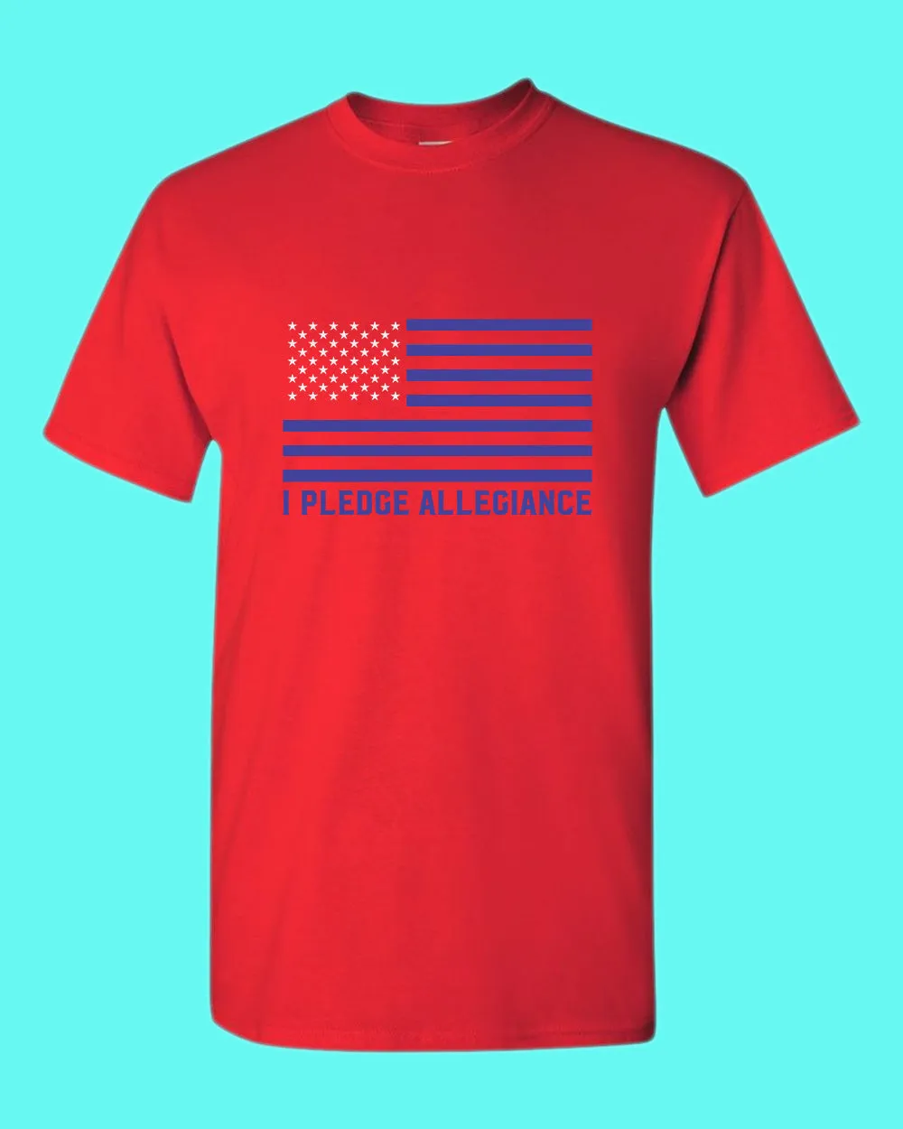I Pledge Allegiance T-shirt American T-shirt
