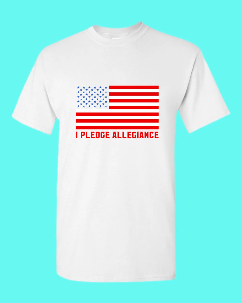 I Pledge Allegiance T-shirt American T-shirt