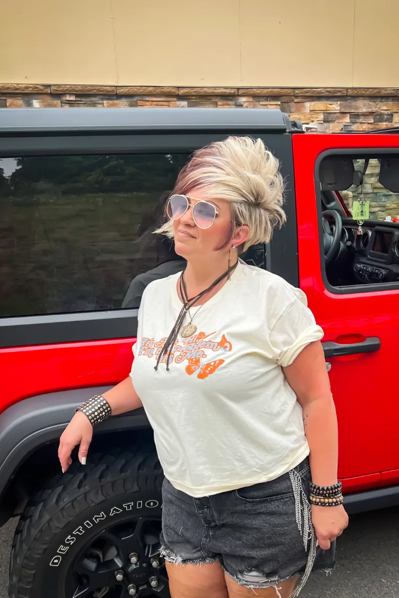 I'm The Problem Cropped Tee