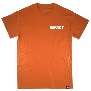 IMPACT Small Logo Tee Burnt Orange