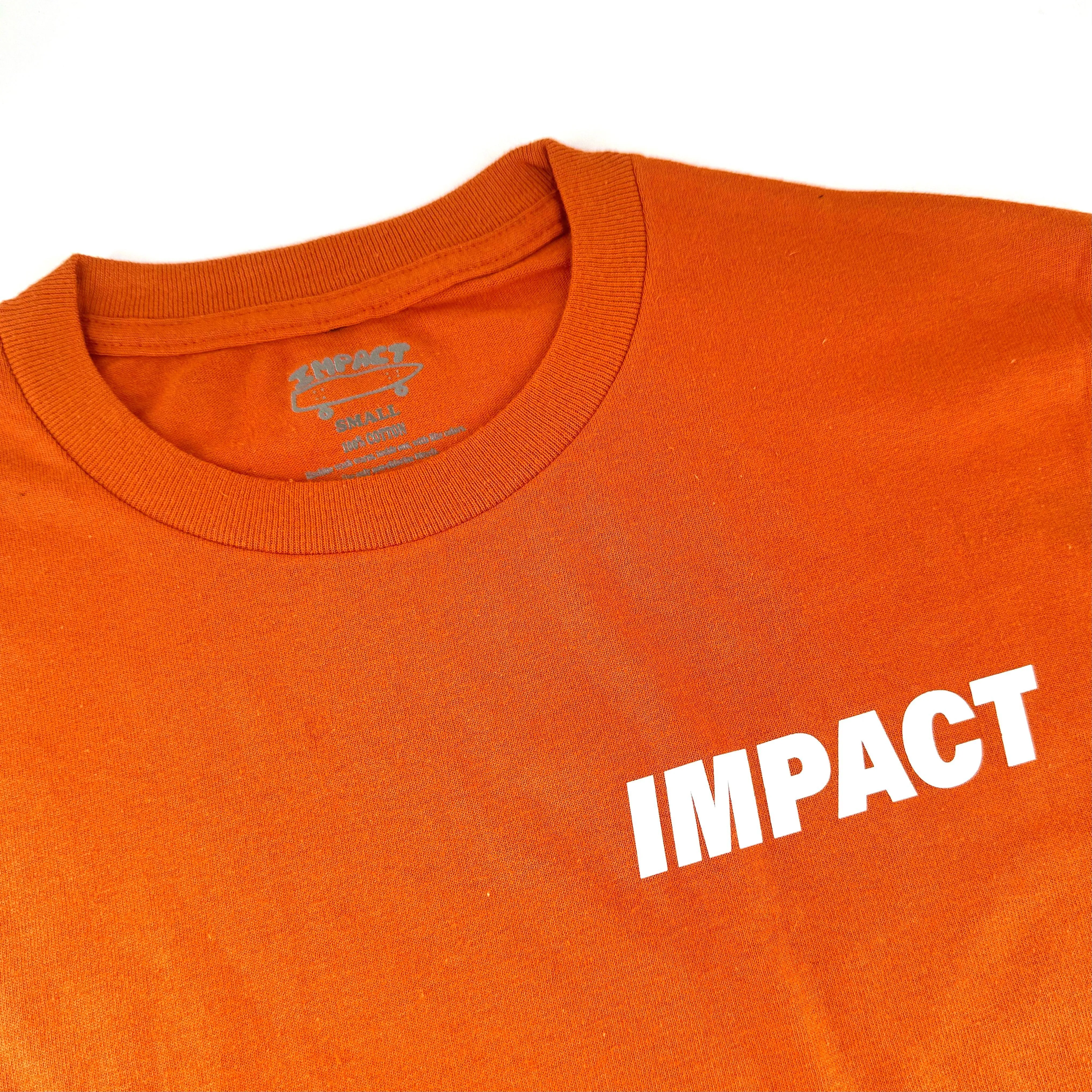 IMPACT Small Logo Tee Burnt Orange