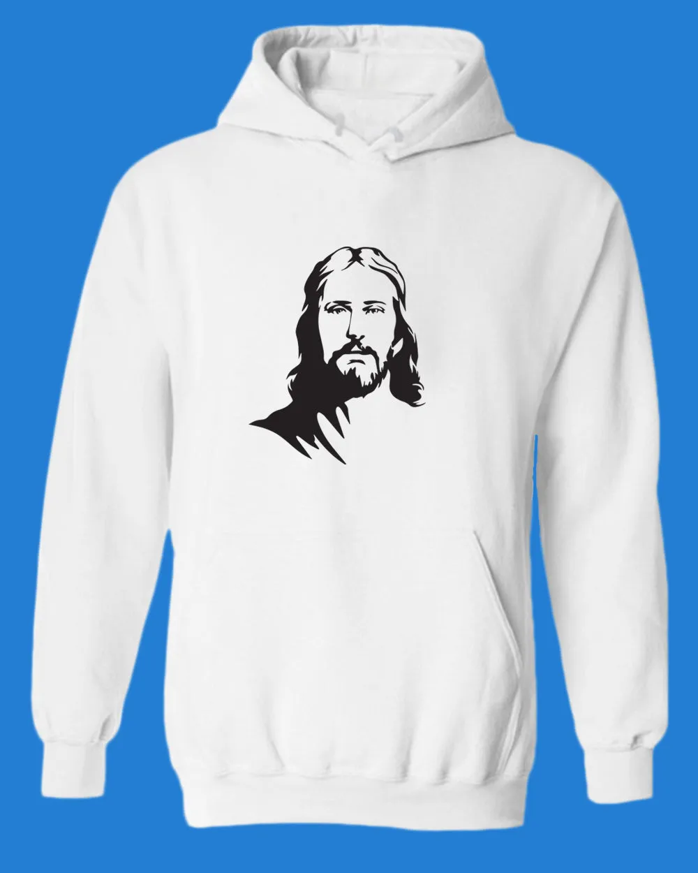 Jesus Portrait Hoodie Religious christian Hoodie