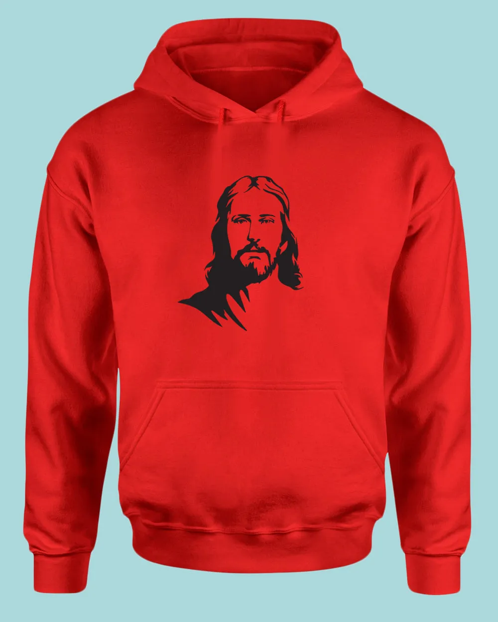 Jesus Portrait Hoodie Religious christian Hoodie