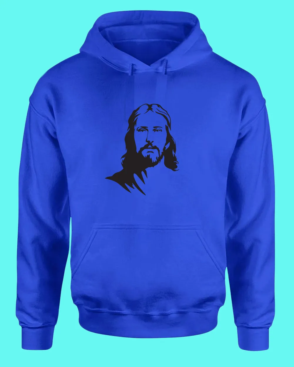 Jesus Portrait Hoodie Religious christian Hoodie