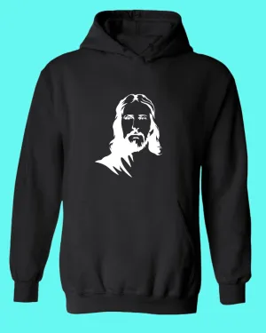 Jesus Portrait Hoodie Religious christian Hoodie