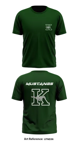 JFK Mustangs Store 1 Core Men's SS Performance Tee - uTNExN