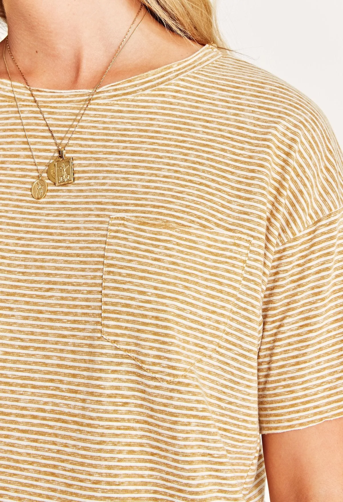 Kali Striped Pocket T