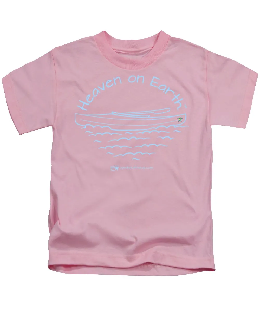 Kayaking Heaven On Earth - Kids T-Shirt