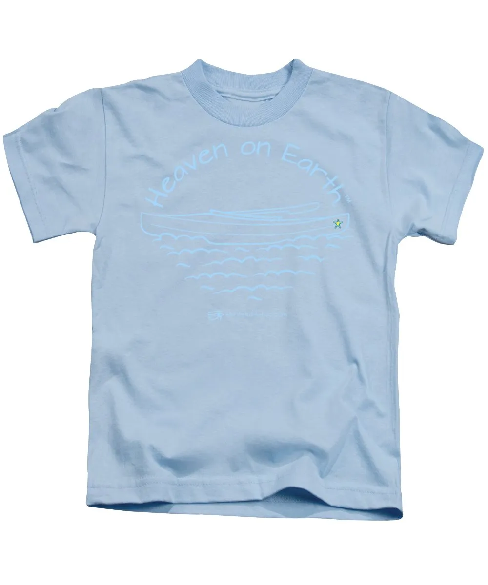 Kayaking Heaven On Earth - Kids T-Shirt