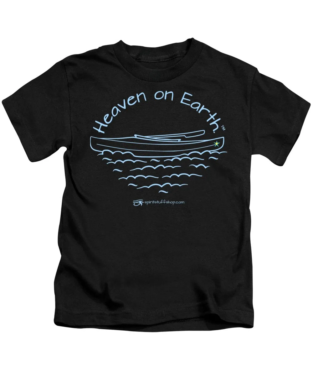 Kayaking Heaven On Earth - Kids T-Shirt