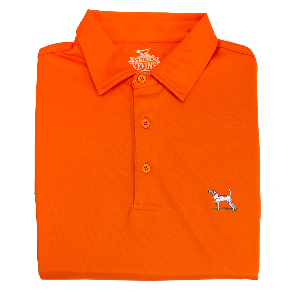 Kevin's Custom Pointer Stretch Performance Polo