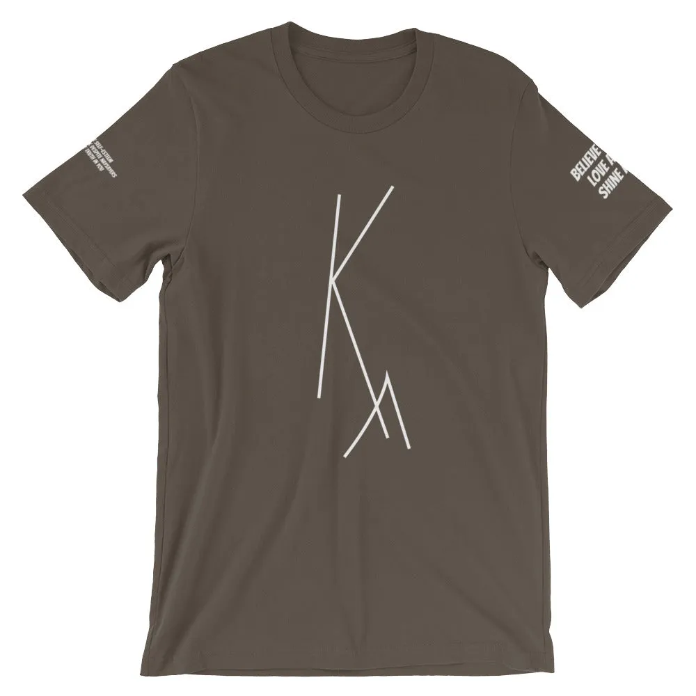 Key Affirmation Inspires KA Short-Sleeve Unisex T-Shirt