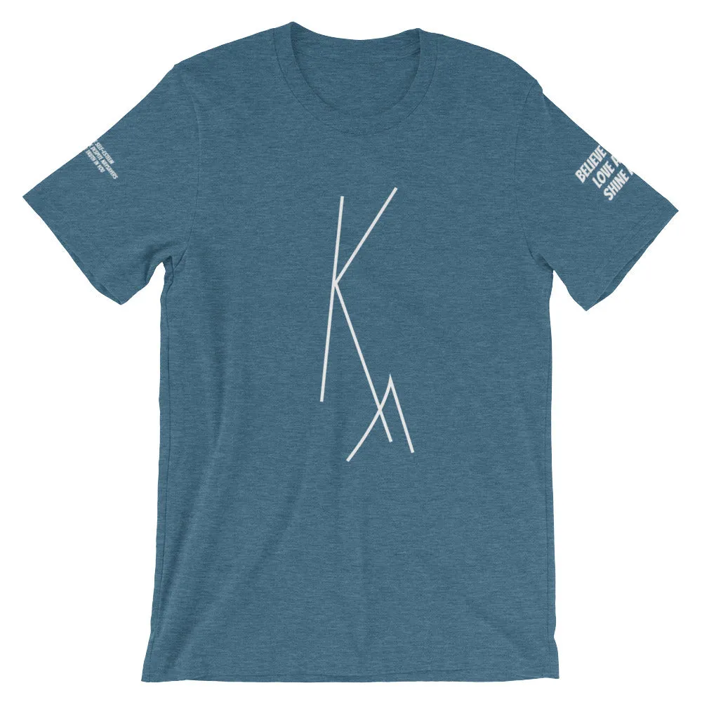 Key Affirmation Inspires KA Short-Sleeve Unisex T-Shirt
