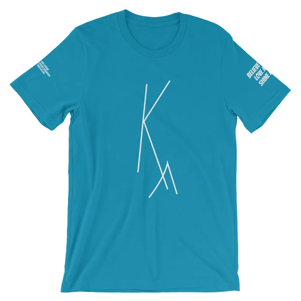Key Affirmation Inspires KA Short-Sleeve Unisex T-Shirt