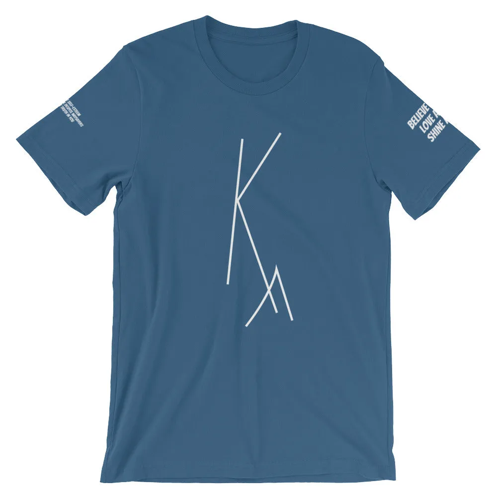Key Affirmation Inspires KA Short-Sleeve Unisex T-Shirt