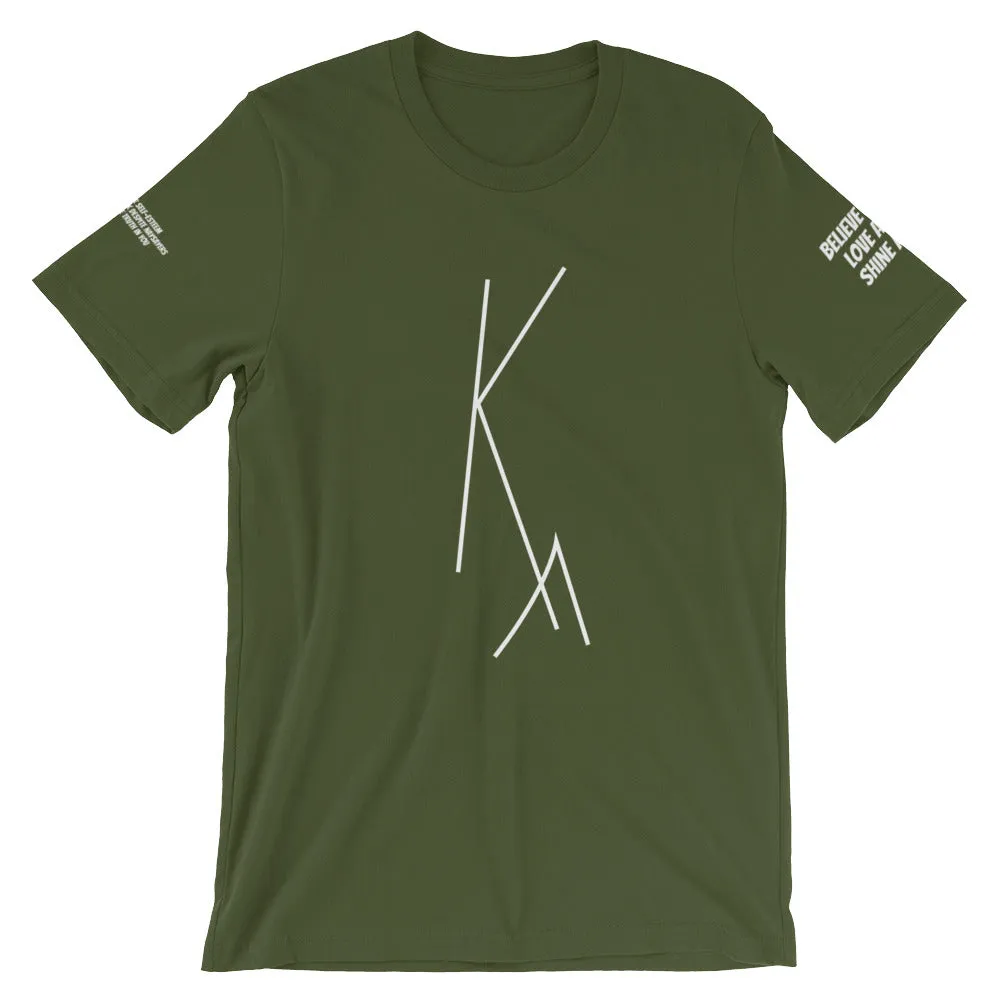 Key Affirmation Inspires KA Short-Sleeve Unisex T-Shirt