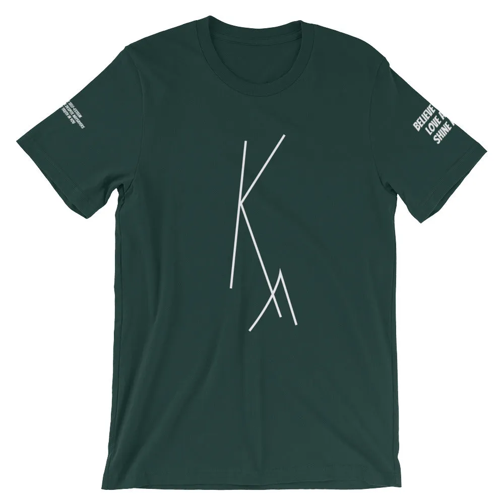 Key Affirmation Inspires KA Short-Sleeve Unisex T-Shirt