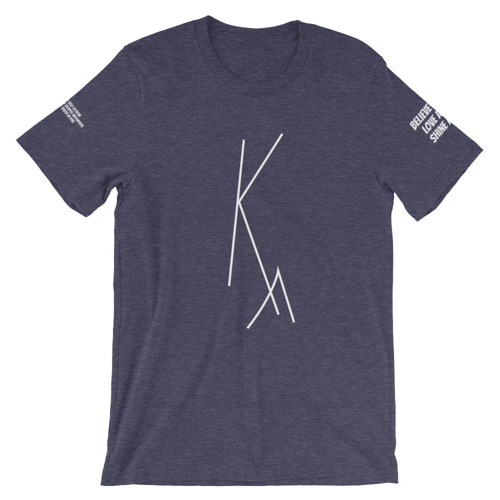 Key Affirmation Inspires KA Short-Sleeve Unisex T-Shirt