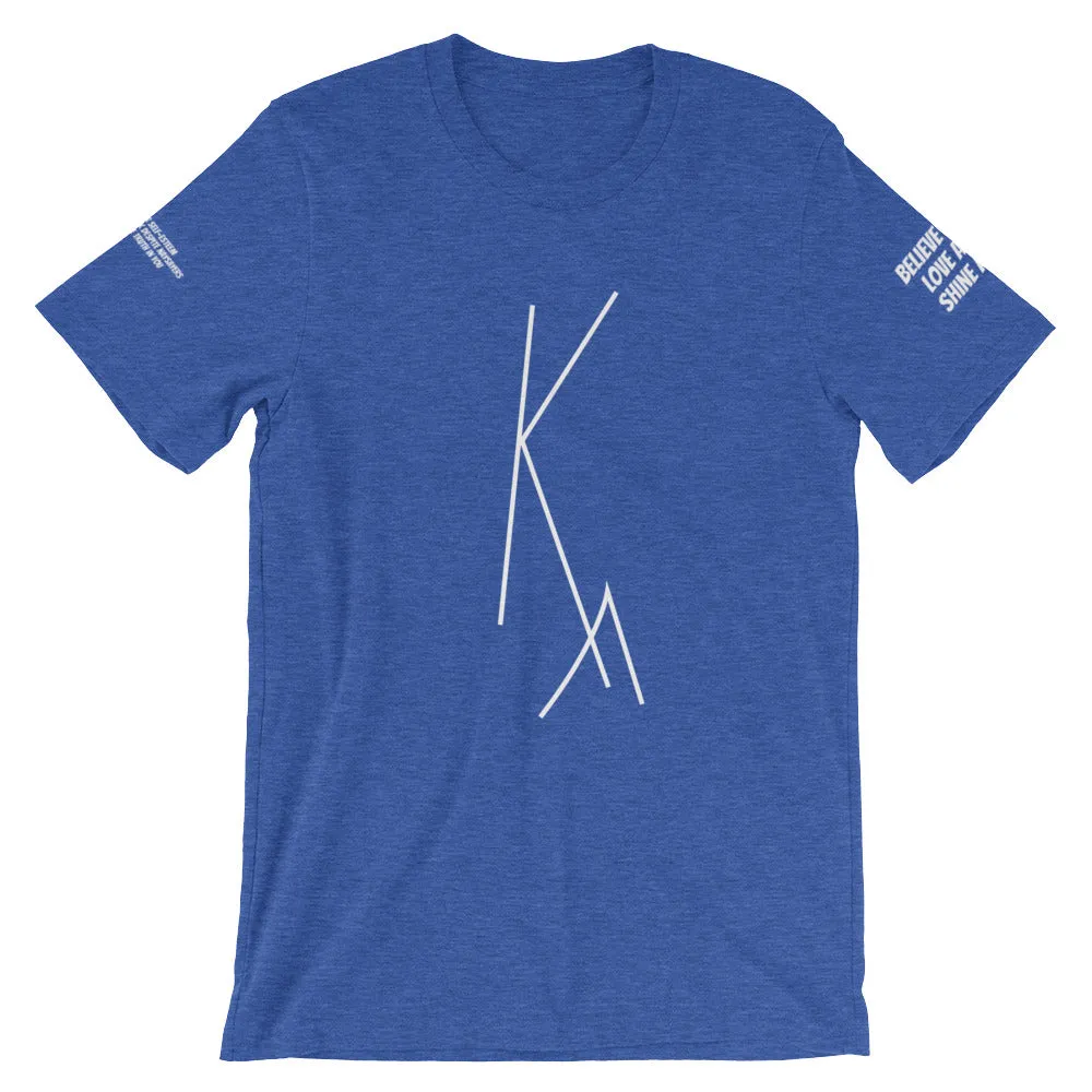 Key Affirmation Inspires KA Short-Sleeve Unisex T-Shirt