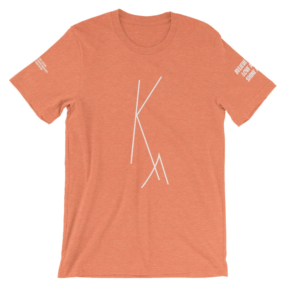 Key Affirmation Inspires KA Short-Sleeve Unisex T-Shirt