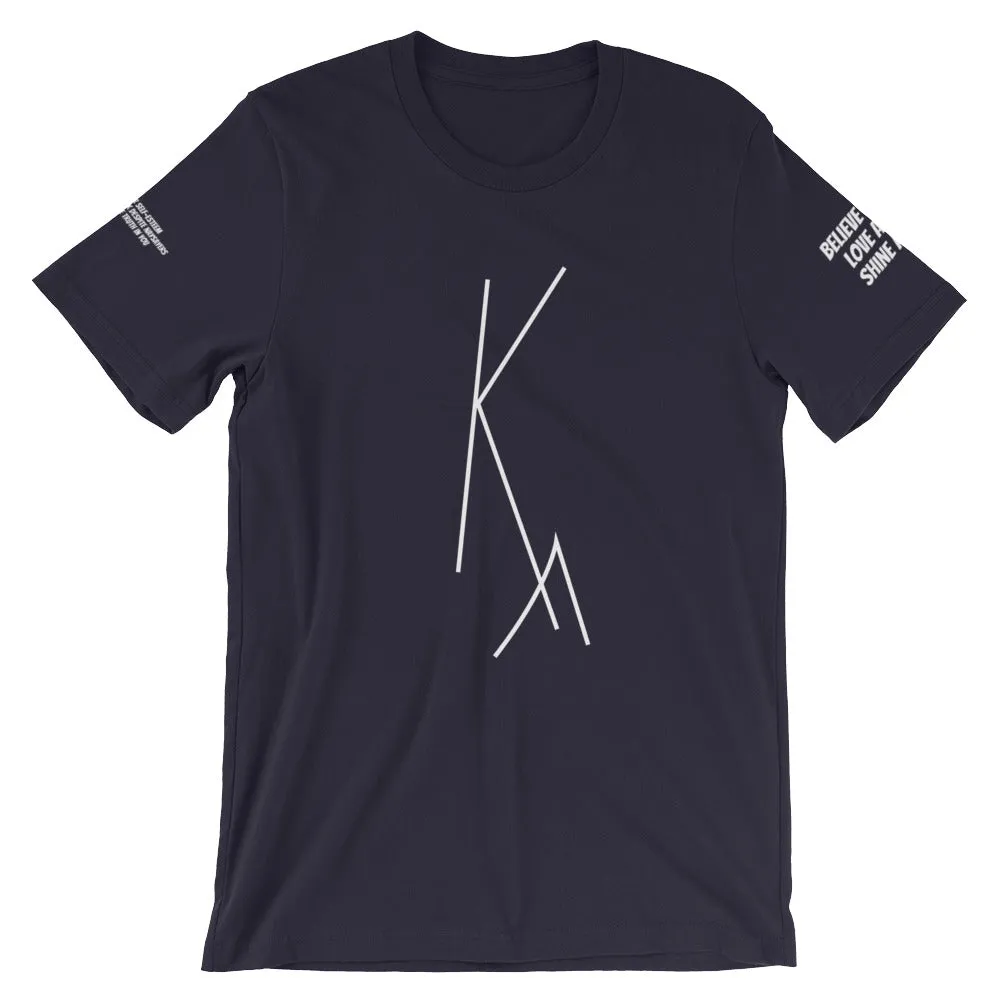 Key Affirmation Inspires KA Short-Sleeve Unisex T-Shirt
