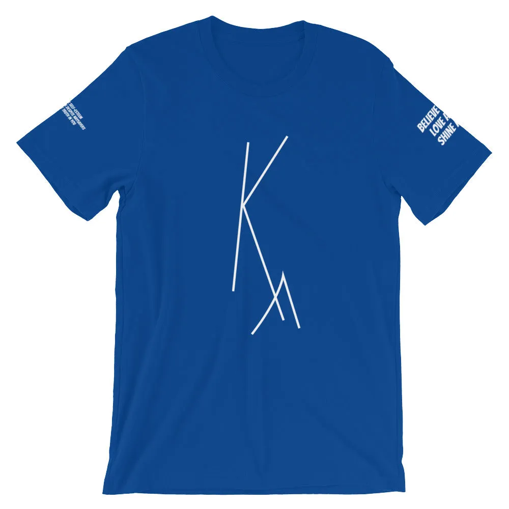 Key Affirmation Inspires KA Short-Sleeve Unisex T-Shirt