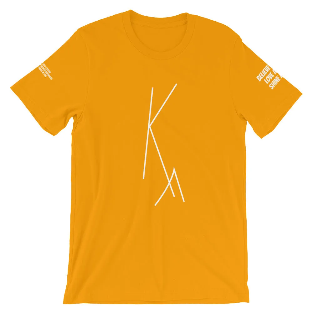 Key Affirmation Inspires KA Short-Sleeve Unisex T-Shirt