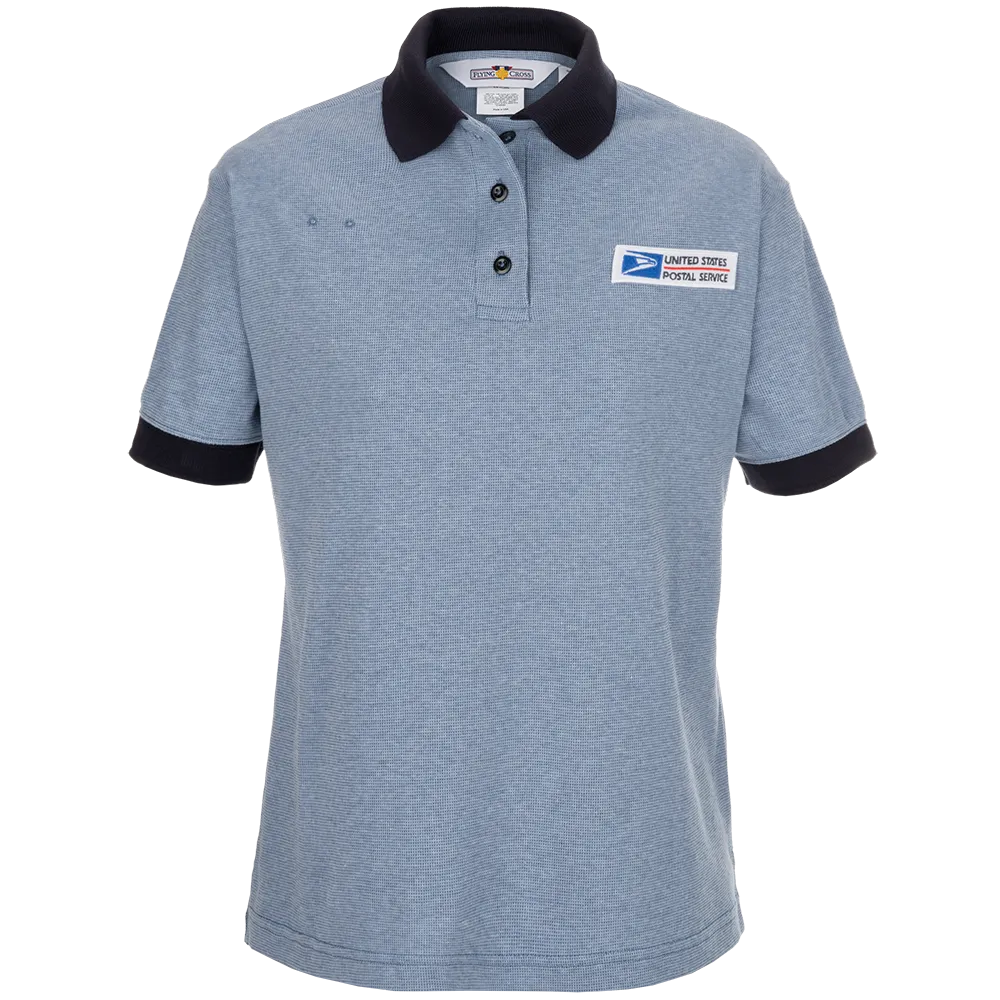Ladies Flying Cross Retail Window Clerk Short Sleeve Uniform Polo Shirt OLD STYLE