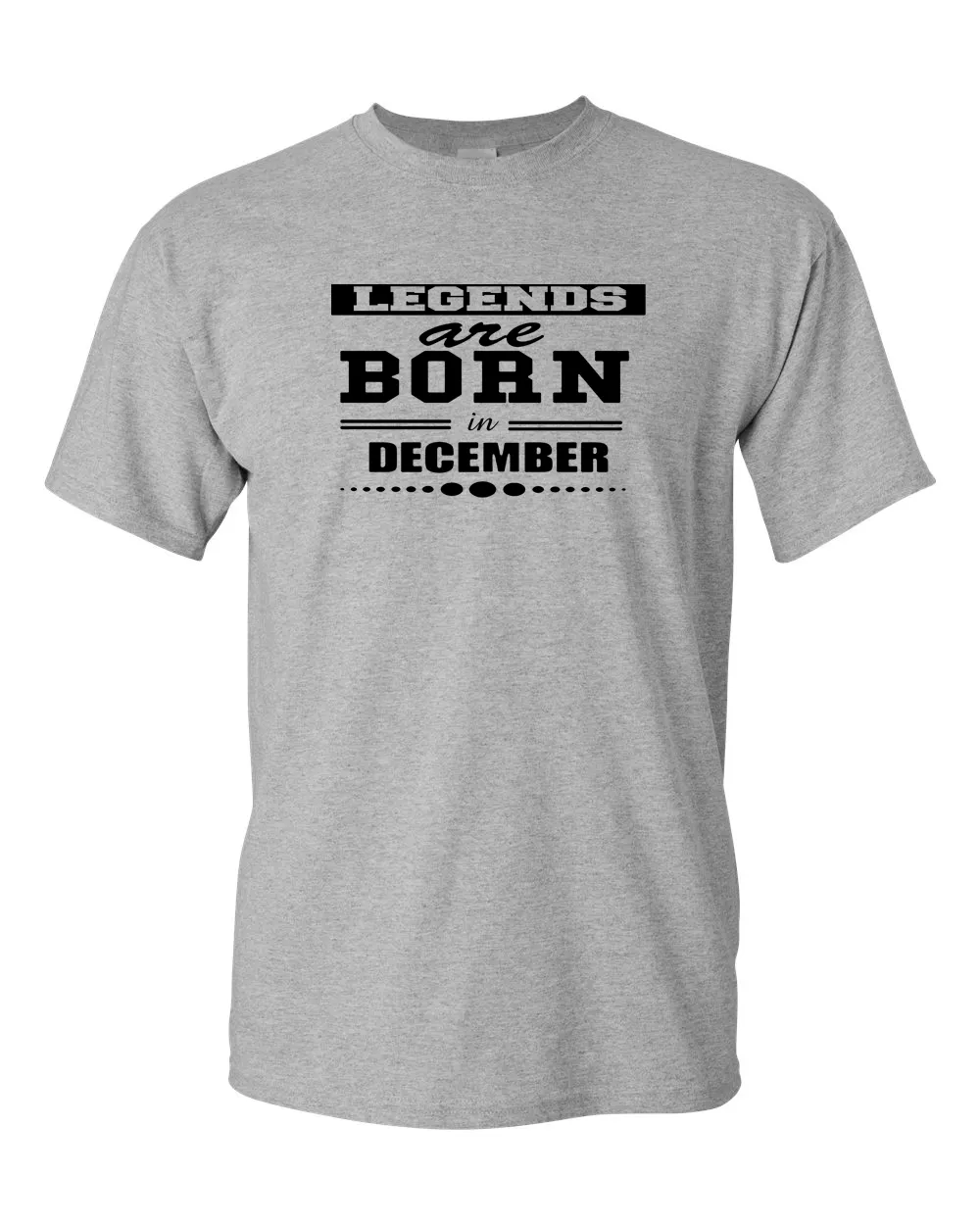Legends are Born In December T-shirt