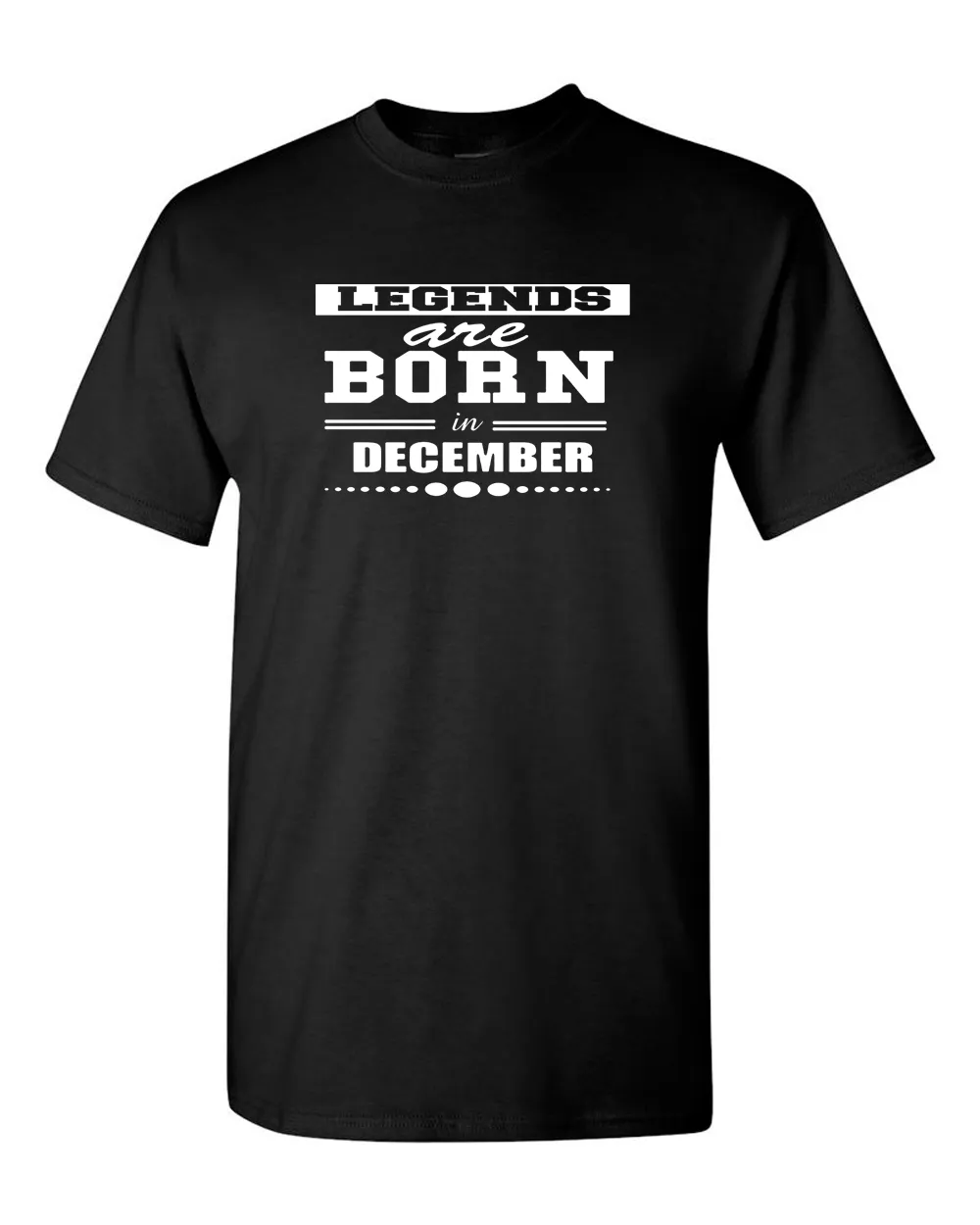 Legends are Born In December T-shirt
