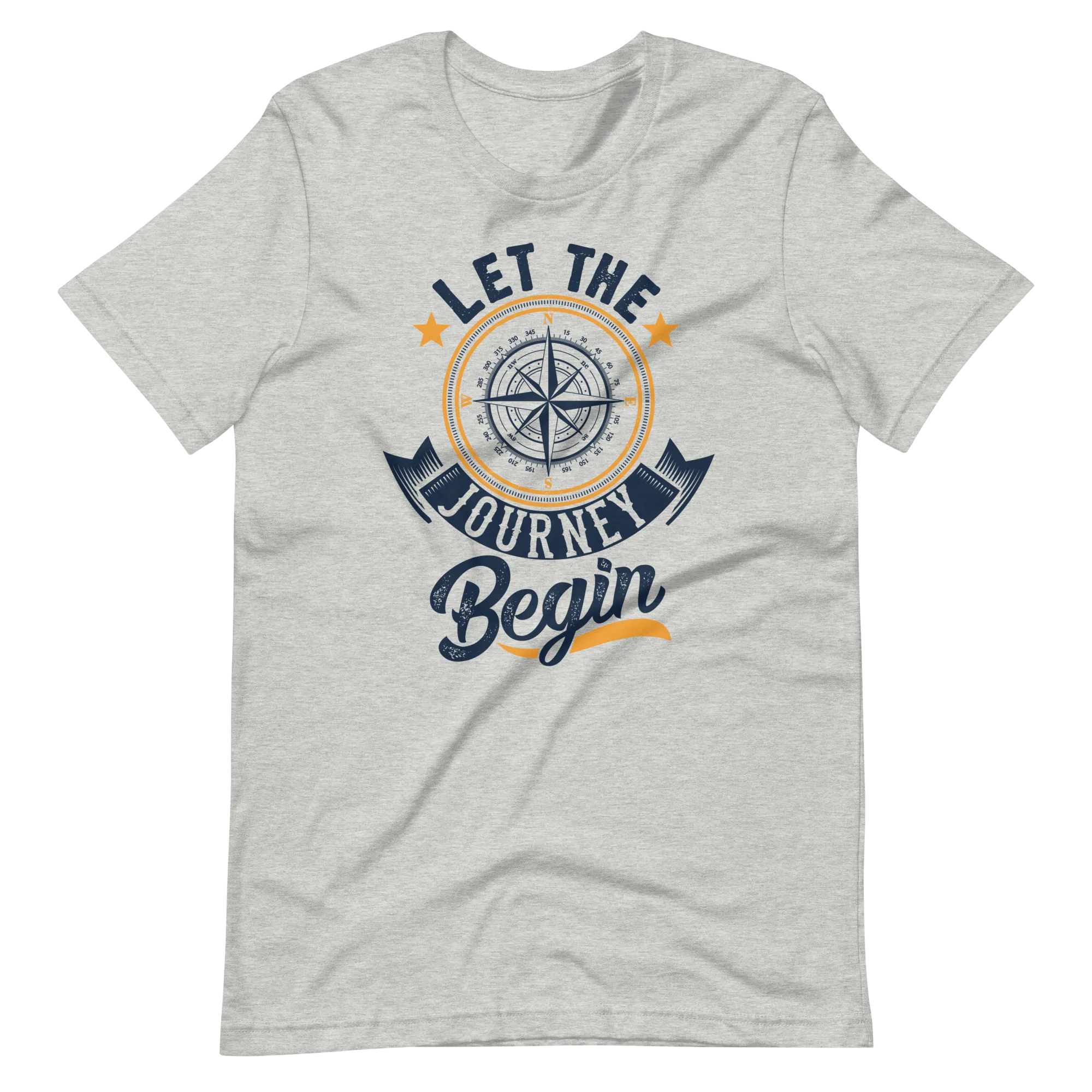 Let the Journey Begin Compass Unisex t-shirt
