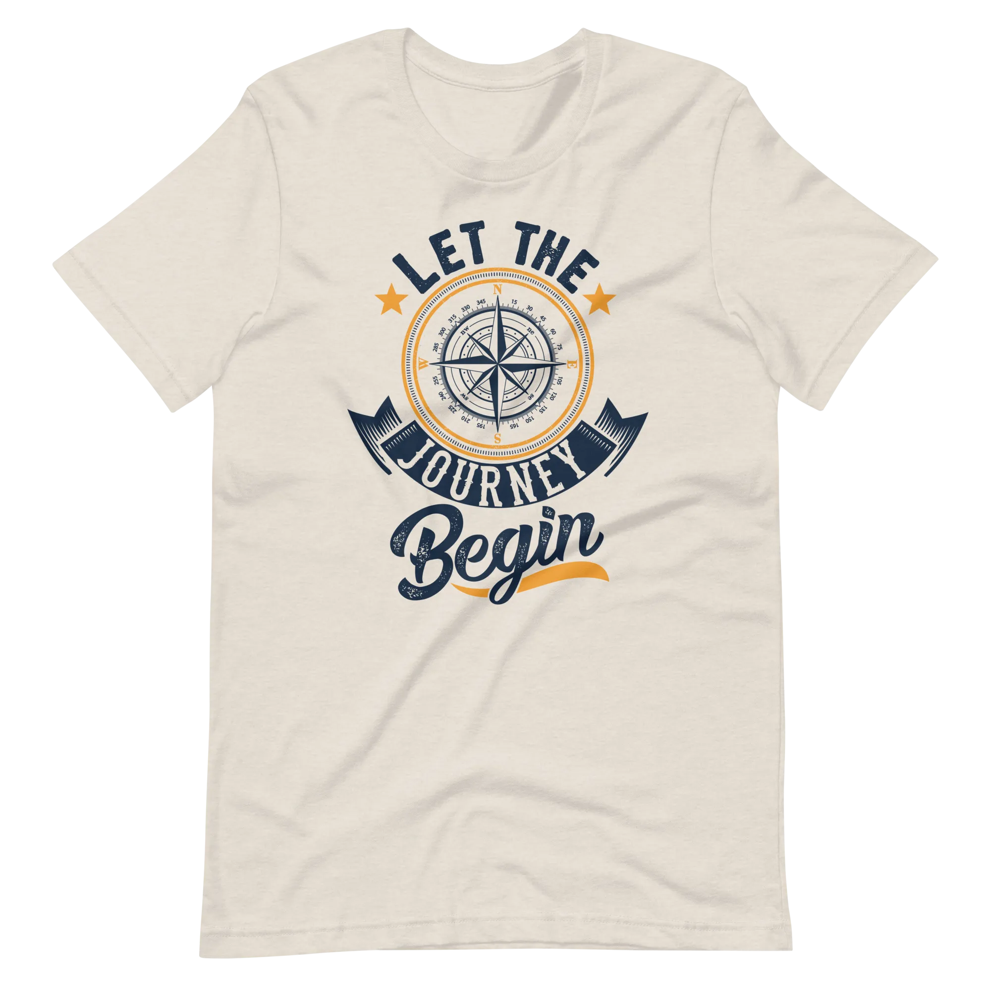Let the Journey Begin Compass Unisex t-shirt
