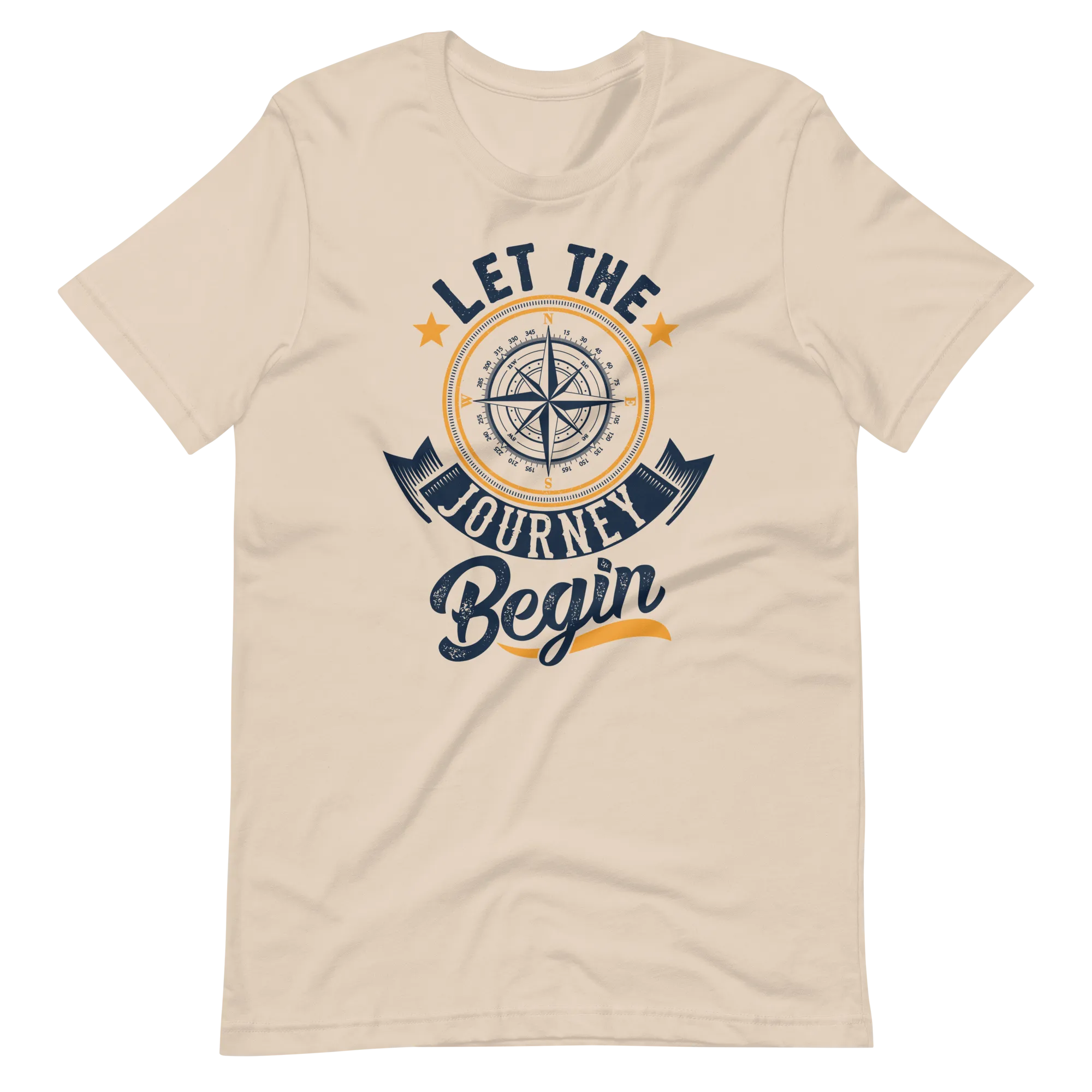Let the Journey Begin Compass Unisex t-shirt